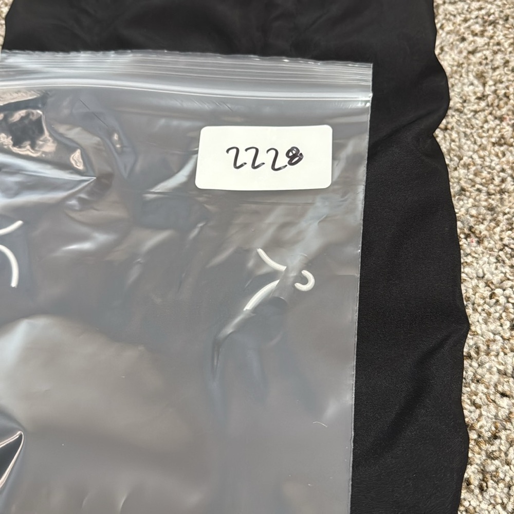 MNML Men's Bungee Cord Pants Size XXL In Black/White - Picture 8 of 8